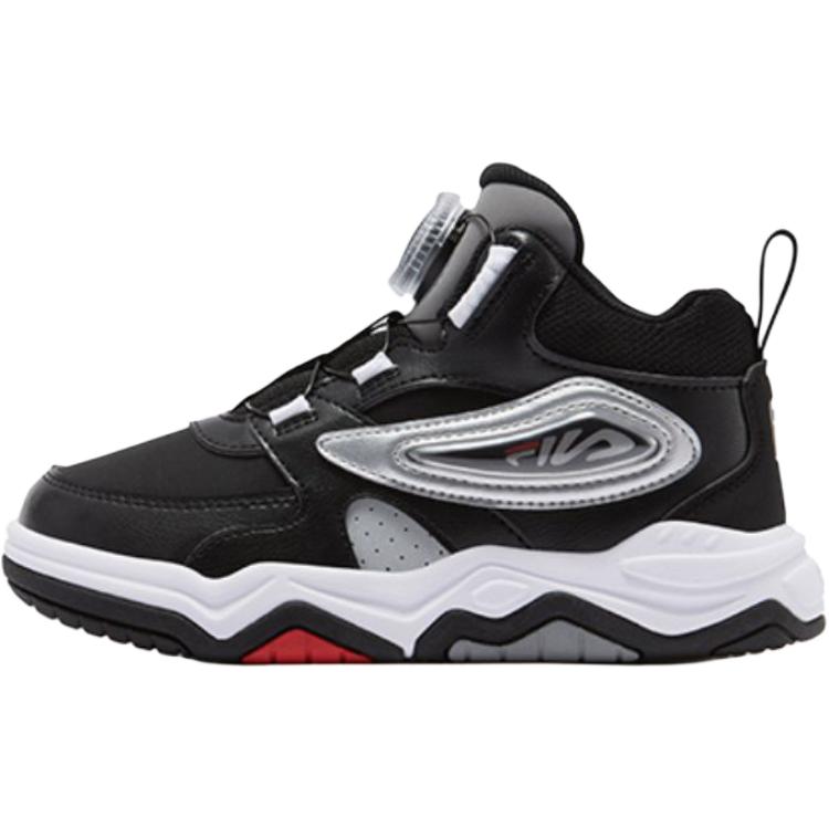 Кеды Fila KIDS Heritage-FHT MAMBO (разноцветные) — 黑/鱼子灰-BW 黑/奶白-BA — фото 6