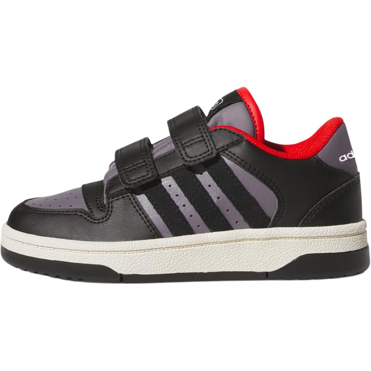 Детские кроссовки adidas BREAK START EL CF C (черно-фиолетовые)