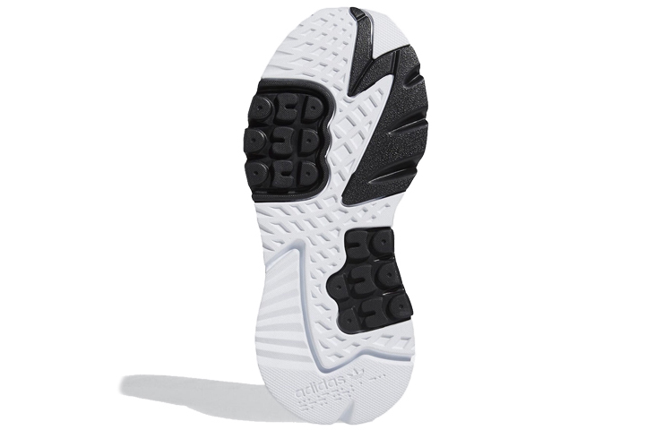 Детские кроссовки adidas originals Nite Jogger (черно-белый) — Чёрный / белый — фото 8