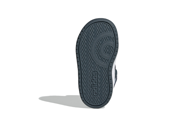 Детские кеды adidas Hoops Mid 2.0 I TD (сине-белые) — Синий / белый — фото 7