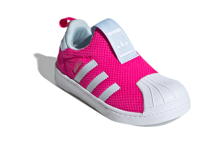 Детские кроссовки adidas originals SUPERSTAR 360 (красно-белые) — Красный / белый — фото 5