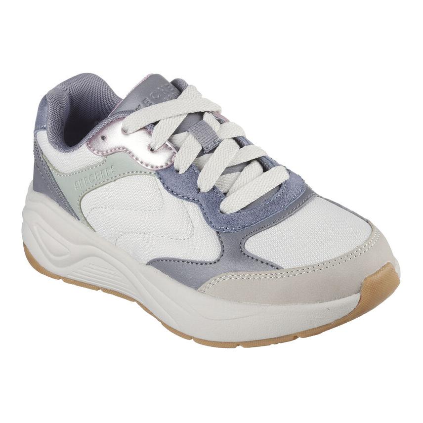 Кроссовки Skechers Nova Jogger (бело-серые) — фото 5