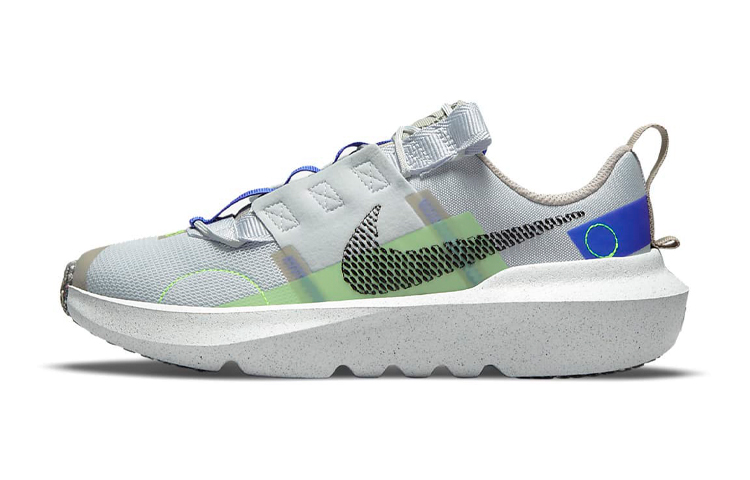 Nike Crater Impact Pure Platinum Electric Green GS