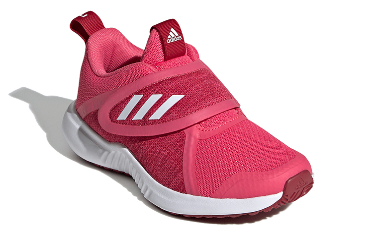 Детские кроссовки adidas Fortarun X Cf K (розовый) — 玫红/白 — фото 4