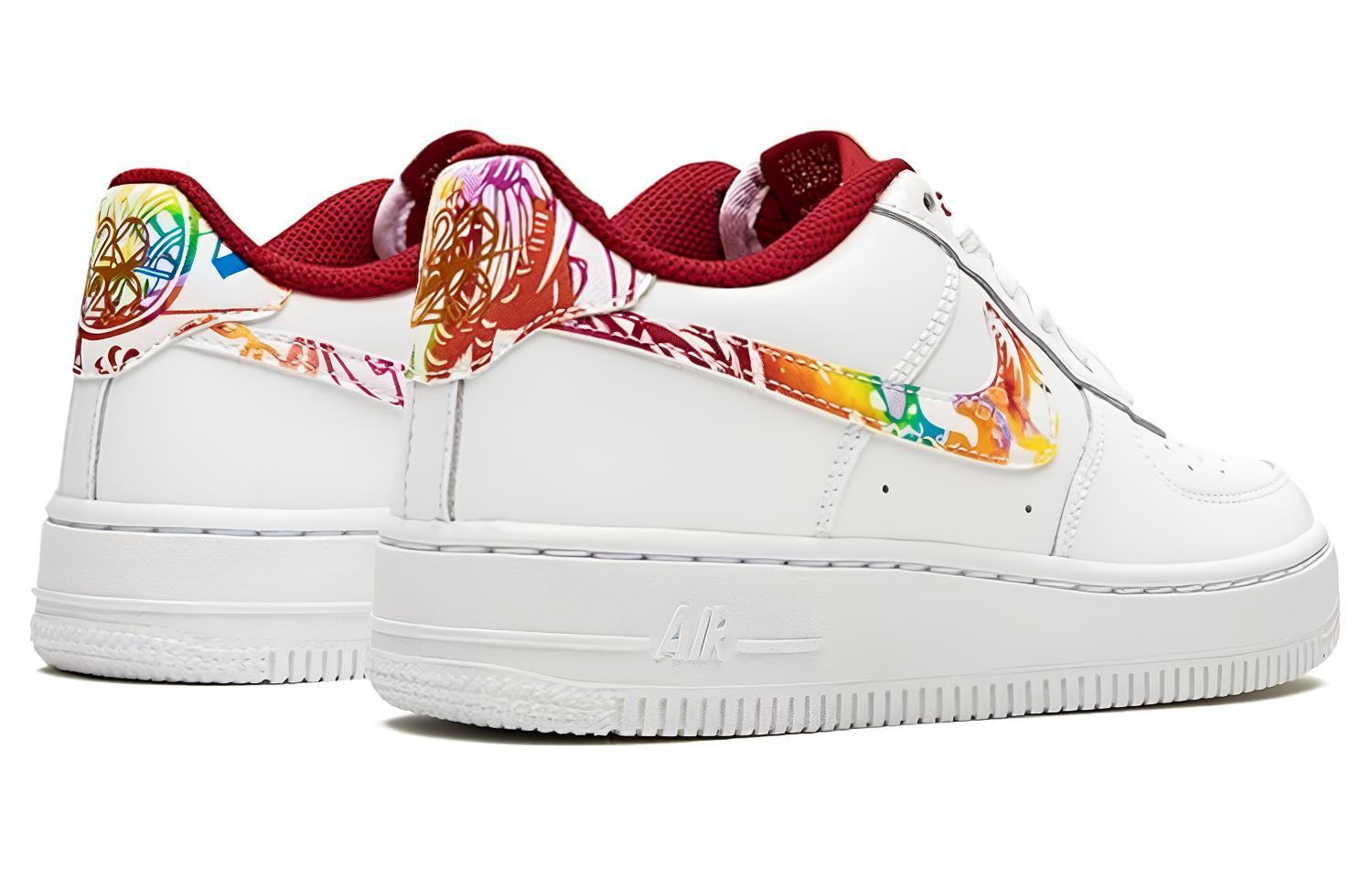 Кроссовки Nike Air Force 1 (белые) — фото 8