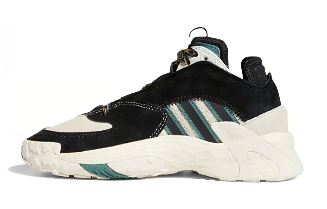 Adidas Originals Streetball J Comfortable Low top Performance Basketball Shoes White Black