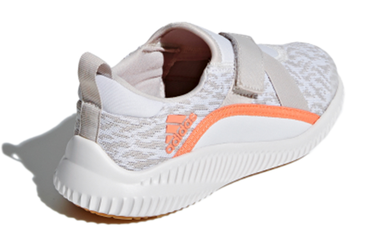 Детские кроссовки adidas Fortarun X Cf K (серо-бело-розовые) — Серый / белый / розовый — фото 5
