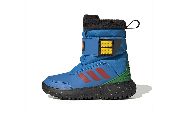 Adidas, comfortable wear-resistant keep warm children's blue boots