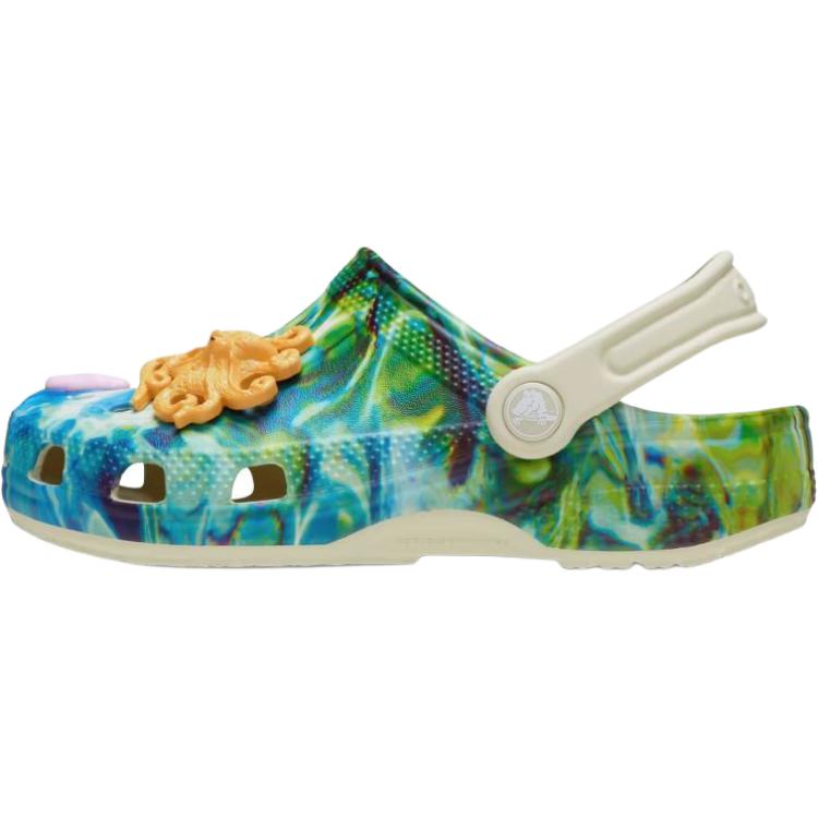 Детские сандалии Crocs Classic Clog Classic (сине-зеленые)