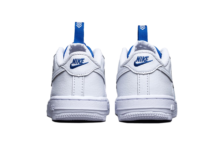 Детские кроссовки Nike Air Force 1 toggle (бело-синий) — фото 6