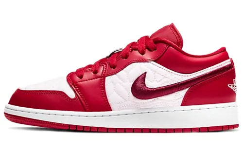 Jordan 1 Low SE Red Quilt GS