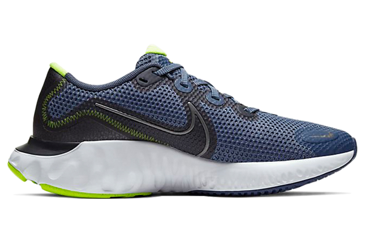Кроссовки Nike NikeRenew Run (сине-черные) — Синийчёрный — фото 2