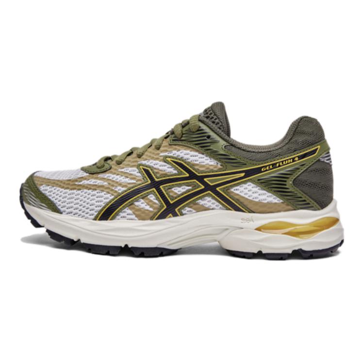 Кроссовки ASICS Gel-Flux 4 (серо-желтые)