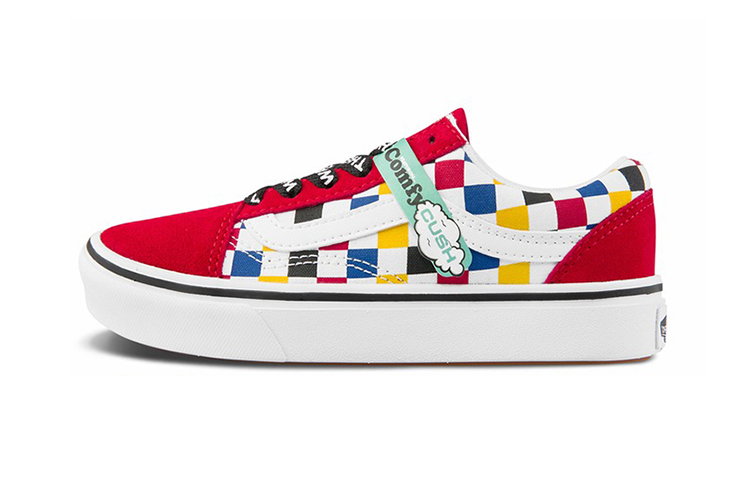 Кеды Vans Old Skool (красно-бело-синие)