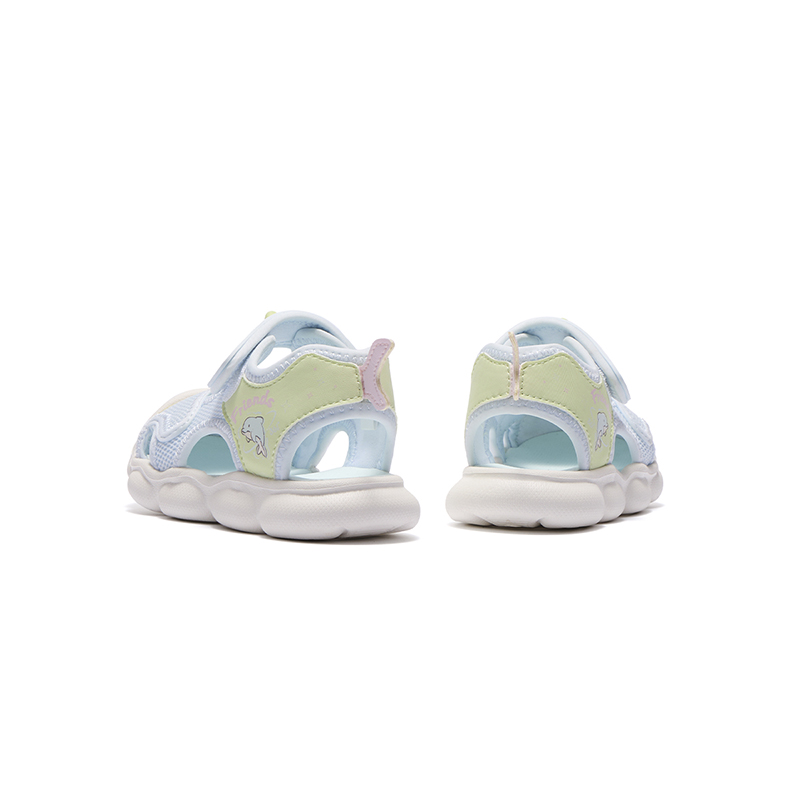 Детские кроссовки 361° KIDS Dolphin (светло-голубые/зеленые) — фото 5