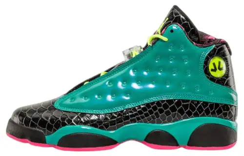 Jordan Air Jordan 13 Patent Leather Retro Doernbecher GS High Top Basketball Shoes Color Unisex