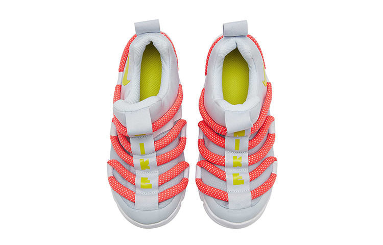 Детские кроссовки Nike Novice (серые с красным) — Серый / красный — фото 6