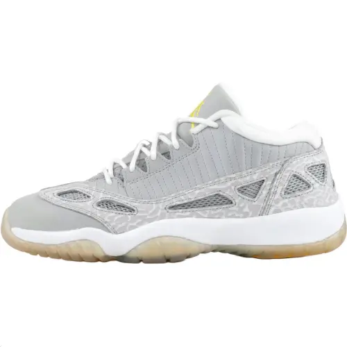 Jordan Air Jordan 11 Low top Basketball Shoes Silver White Unisex