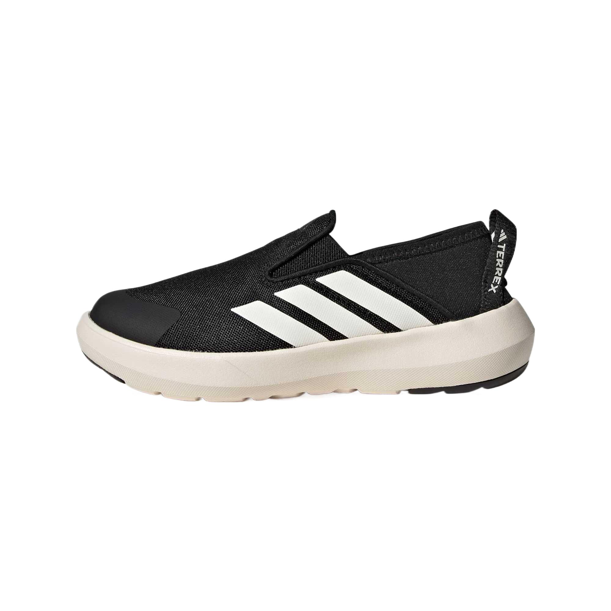 Детские слипоны adidas Terrex Boat Slip-On (черно-розовые)