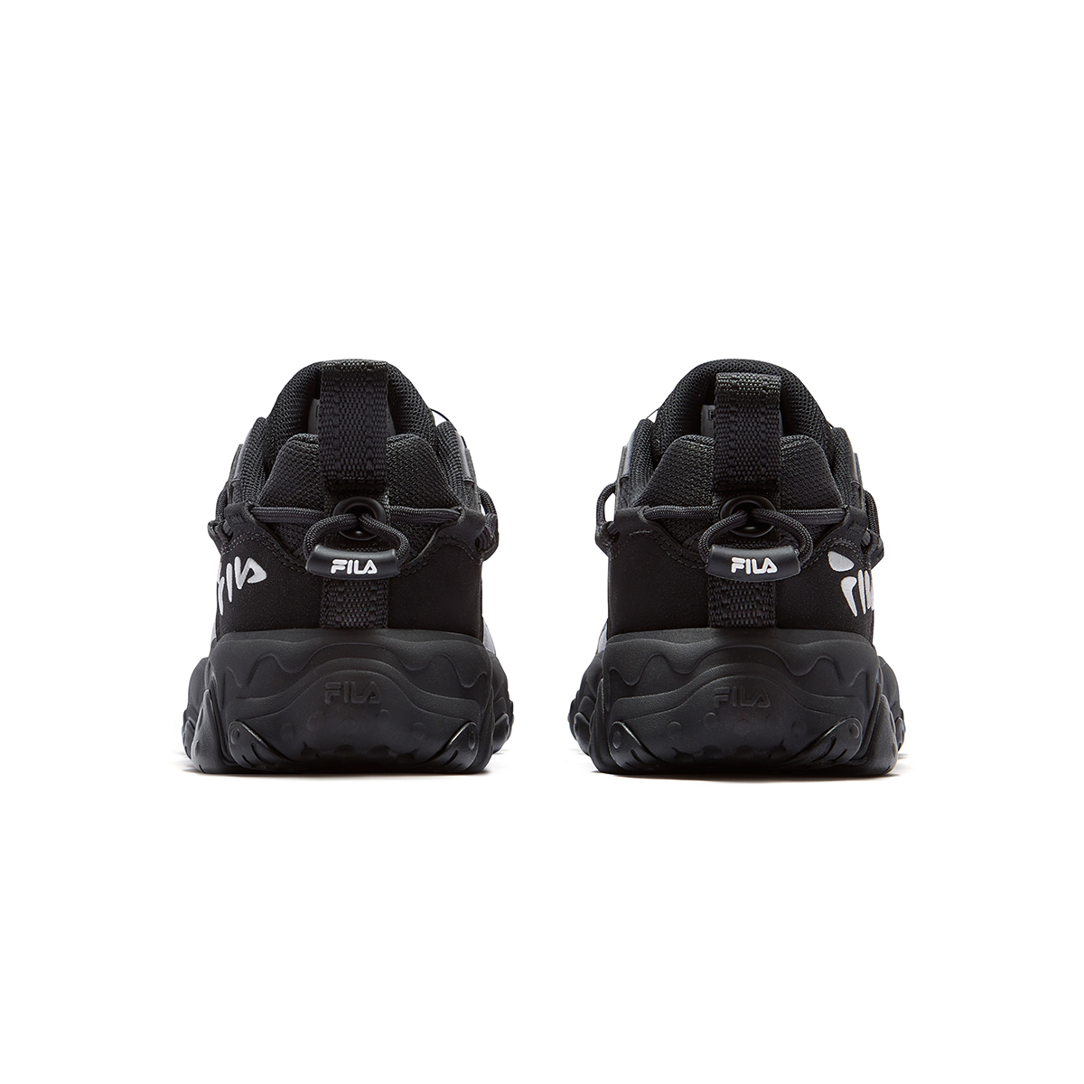 Детские кроссовки Fila KIDSHeritage-FHT Fluid 5/5 (серые) — 阴霞紫/奶白 黑/太空银 黑/铁锈灰 福克斯顿灰蓝/月岩灰 — фото 9