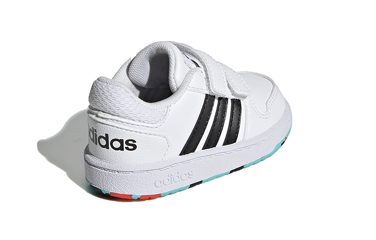 Детские кеды adidas neo Hoops 2.0 (бело-черные) — фото 5