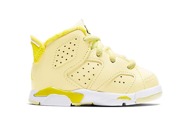 Кеды Jordan 6 Retro (желтый) — фото 3