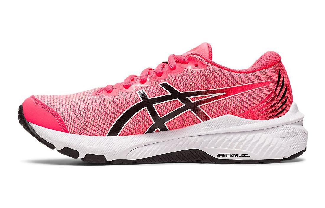 Asics GT-2000 11 Stable, lightweight, long-lasting and non-tiring campus outdoor fitness sports professional running shoes with cushioning and perspiration, breathable and rebound support, low-cut children's running shoes, pink