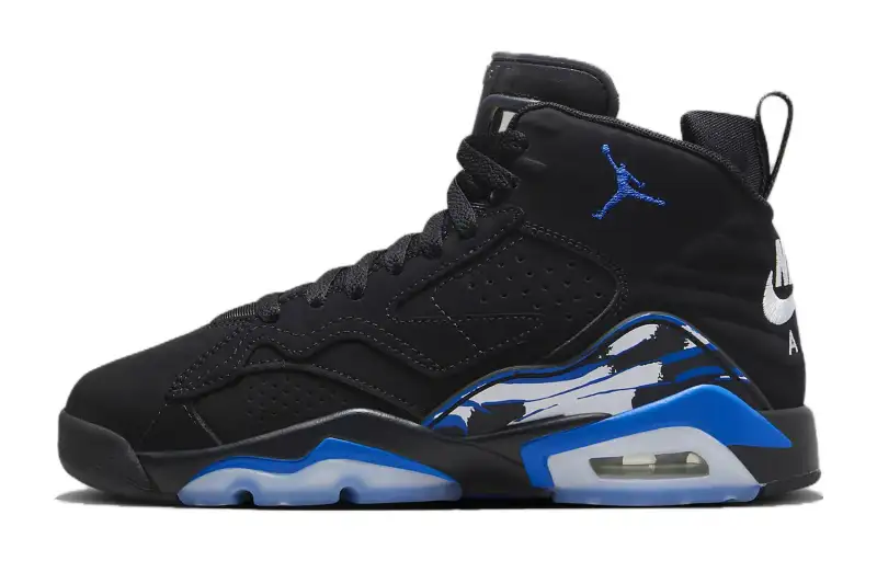 Jordan Jumping MVP Mid top Basketball Shoes Black Unisex