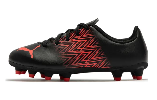 Puma Tacto FG/AG Soccer Cleats JR 'Black Sunblaze' GS