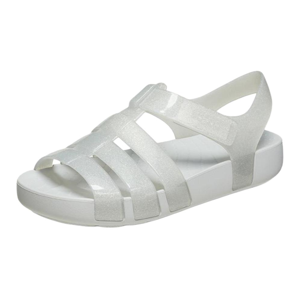 Детские сандалии Crocs Kids Sandals (серебряные)