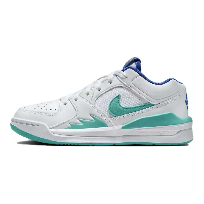 Jordan Stadium 90 Low top Running Shoes White Green Blue Unisex