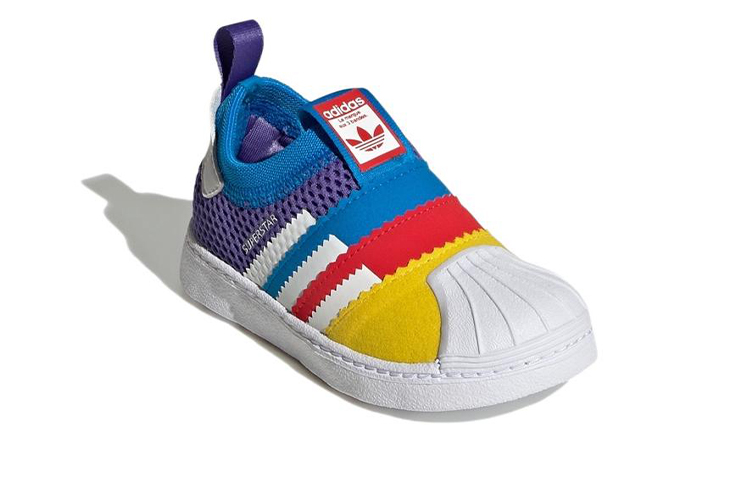Детские кроссовки adidas originals SUPERSTAR 360 2.0 (разноцветные) — фото 5