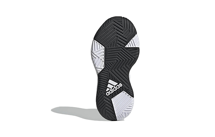 Детские кроссовки adidas OwnTheGame 2.0 (белый / черный) — Белый / чёрный — фото 6