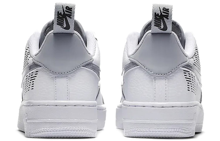 Кеды Nike NikeAir Force 1 GS (серыйбелый) — фото 7