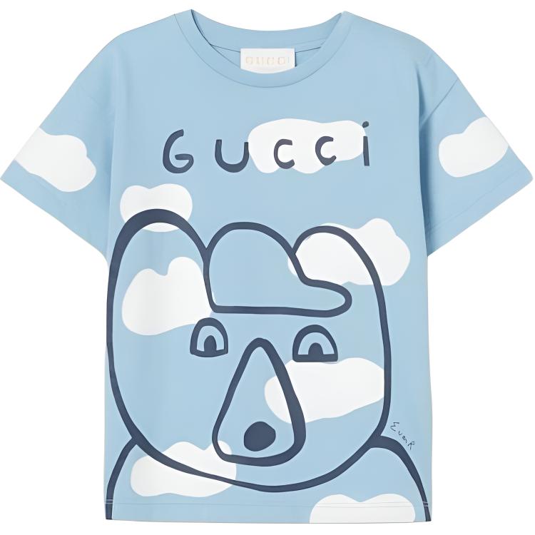 Детская футболка Gucci SS26 (белая)
