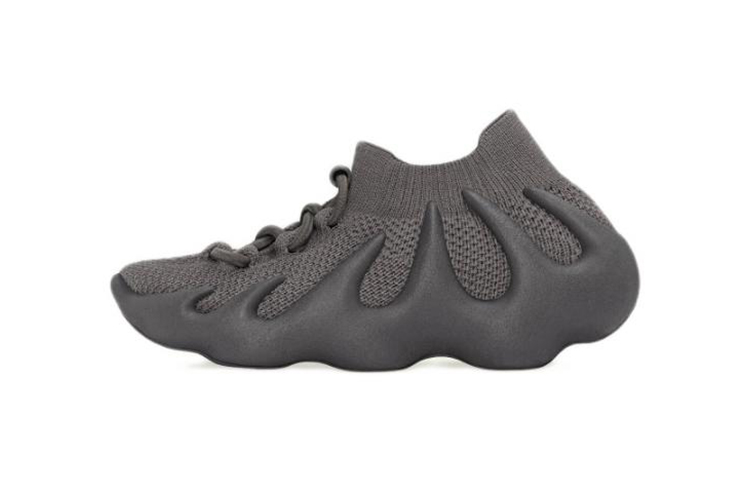 Детские кроссовки adidas originals Yeezy 450 Cinder (темно-серые)