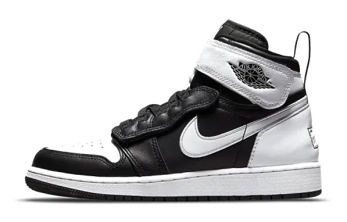 Jordan 1 High FlyEase Black White GS