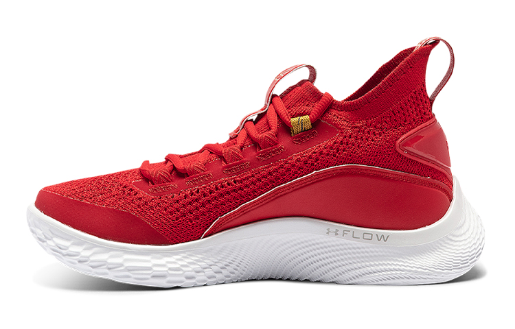 Кроссовки Under Armour Curry 8 (красные)