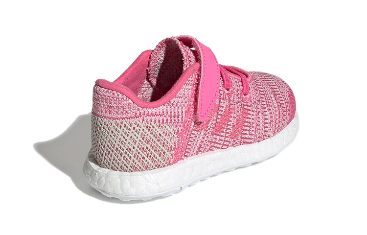 Детские кроссовки adidas Pureboost Go (розовый / белый) — фото 4