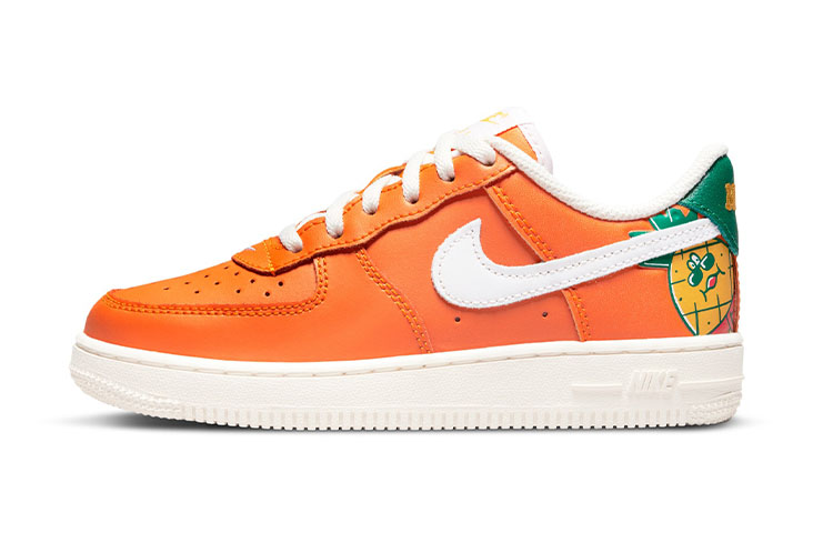 Кроссовки Nike Nike Air Force 1 LV8 (оранжевые)
