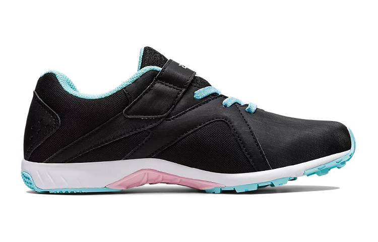 Детские кроссовки ASICS Lazerbeam SH MG (черно-синие) — Чёрный / синий — фото 3
