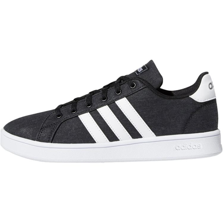 Кеды adidas adidas neo GRAND COURT K (серые с черным)