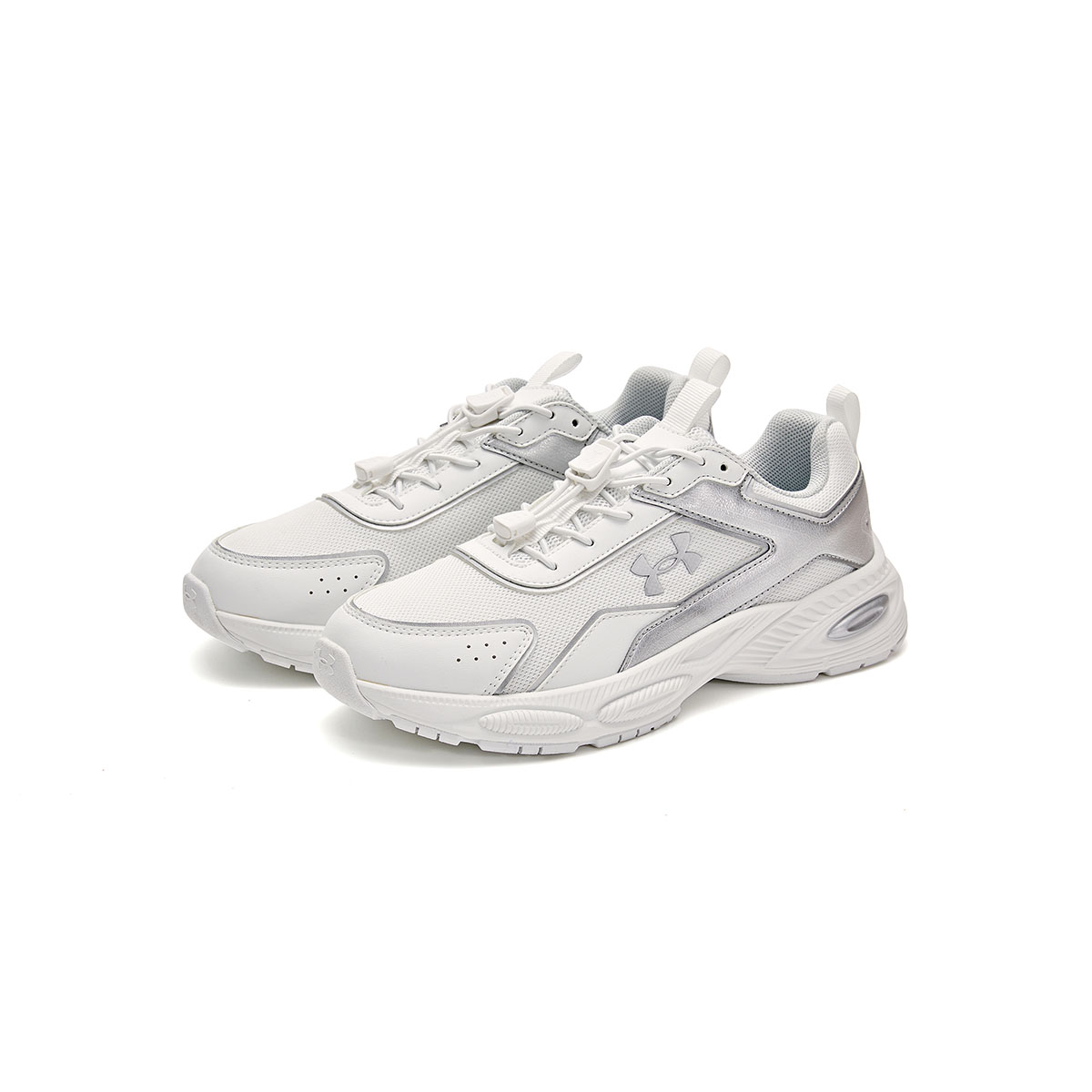 Детская обувь Under Armour 2431304 (черно-белая)
