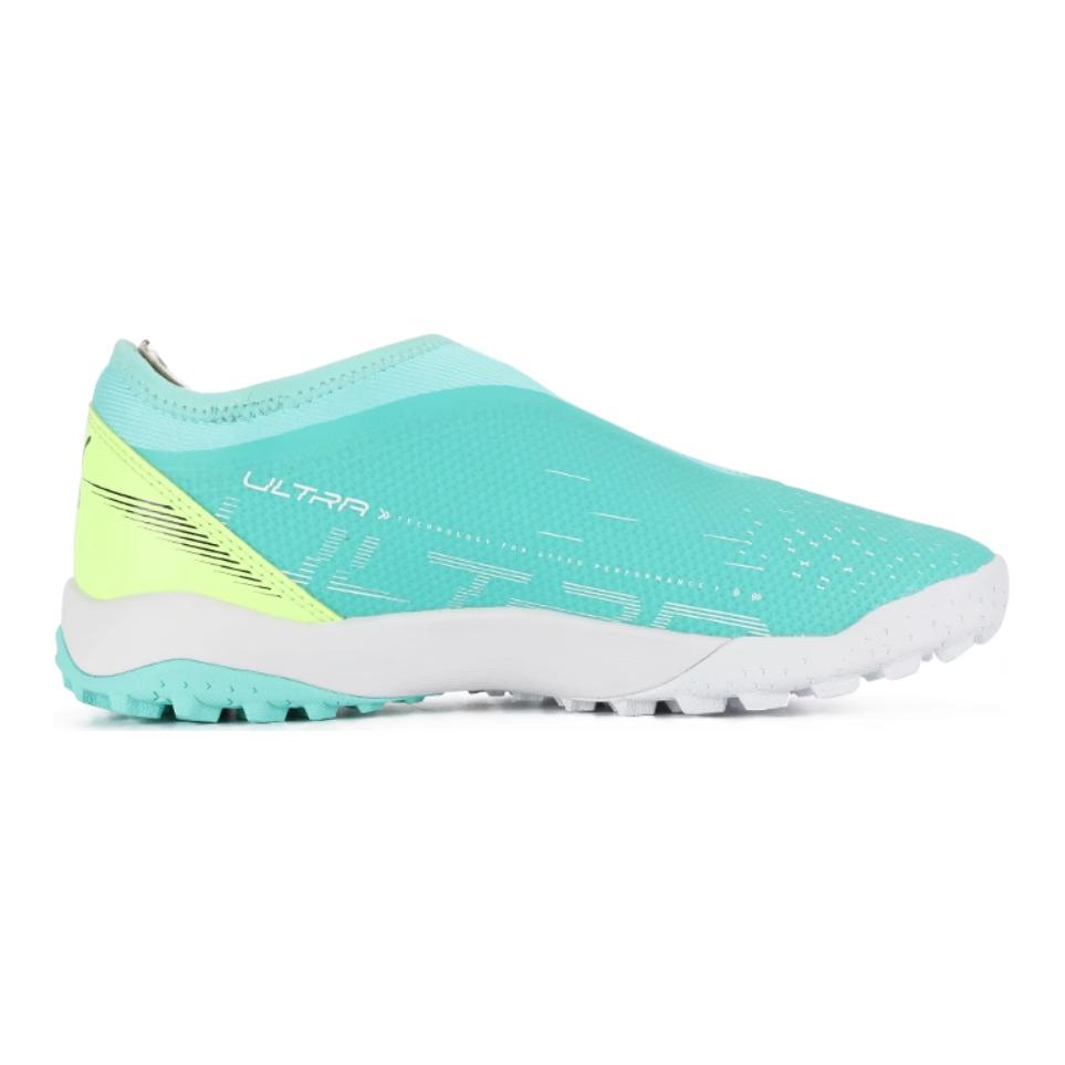 Детские бутсы PUMA Ultra Pro PU (синийбелый) — фото 2