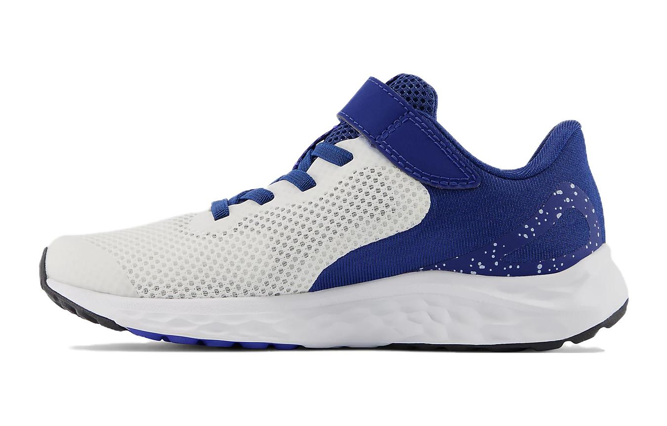 Детские кроссовки New Balance Fresh Foam Arishi v4 (бело-синие)