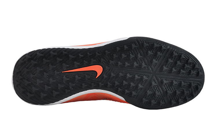 Детские сороконожки Nike Phantom Venom Academy TF (оранжевые) — фото 7