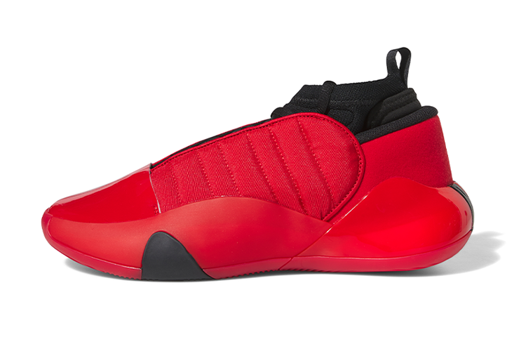 Детские баскетбольные кроссовки adidas adidas Harden Vol.7 7 (красно-черные)