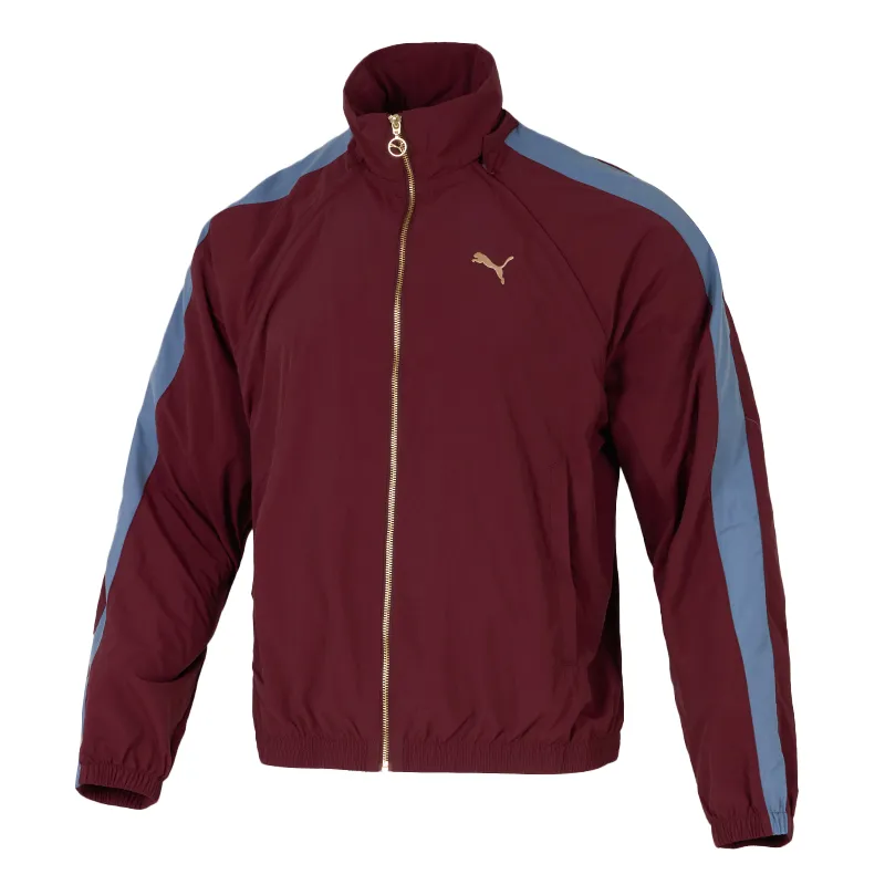 PUMA Jackets Men's Chestnut Stand Collar Moderate Other