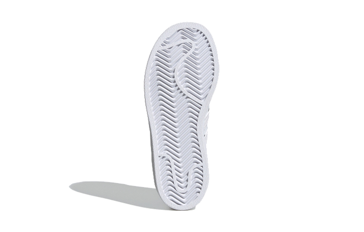 Детские кеды adidas originals SUPERSTAR C LOGO (белые) — Белый — фото 7