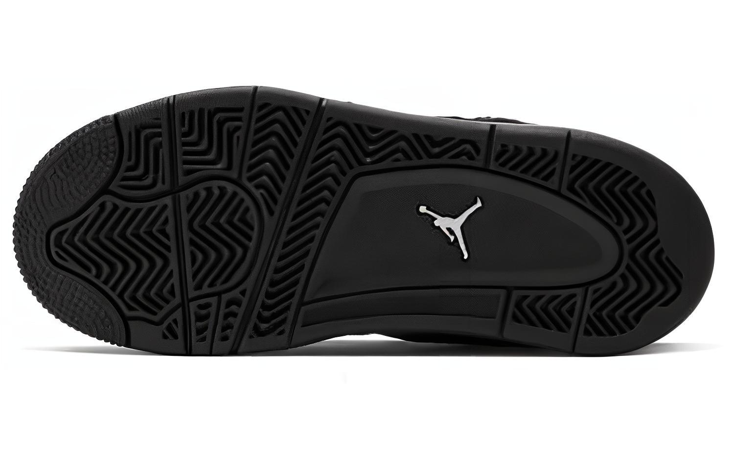 Детские кроссовки Jordan Air Jordan 4 BP 2020 (черный) — Чёрный — фото 6
